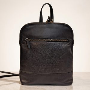 Pigeon Nahkainen reppu musta, 2018011