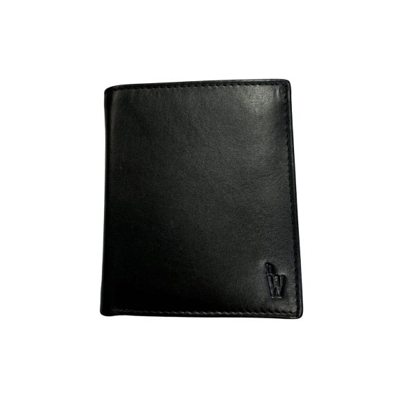Happy Wallet RFID nahkalompakko pieni musta, 05