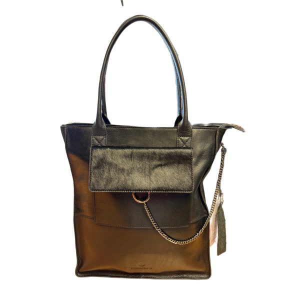 Micmacbags Nahkalaukku | Tote Bag musta