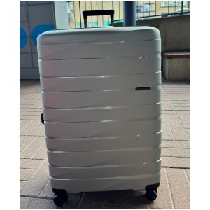 Cavalier Chrome Deluxe 8 Matkalaukku| iso 77cm| Silver Metallic