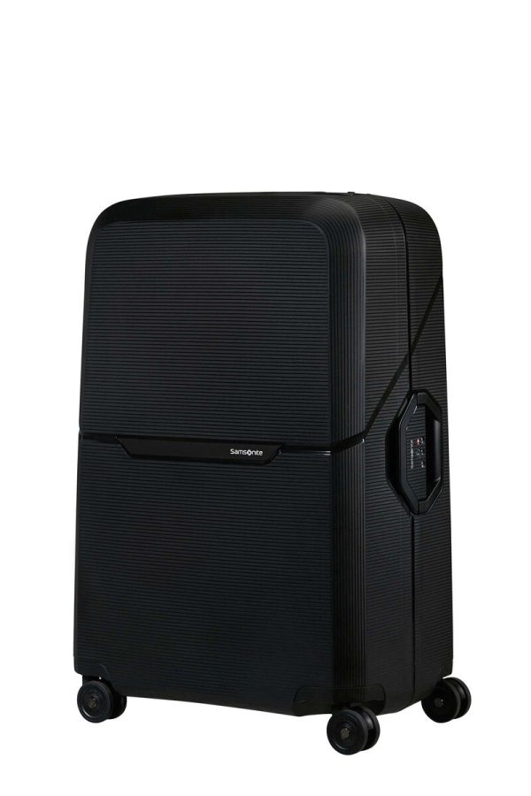 Samsonite Magnum Eco matkalaukku Spinner 69cm,musta