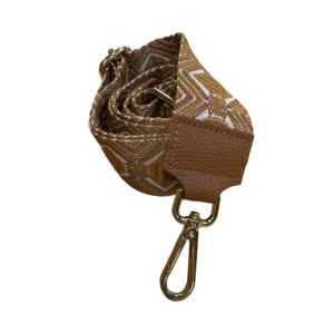 Olkahihna laukkuun ruskea [pituus 130cm,leveys 5cm] 1709