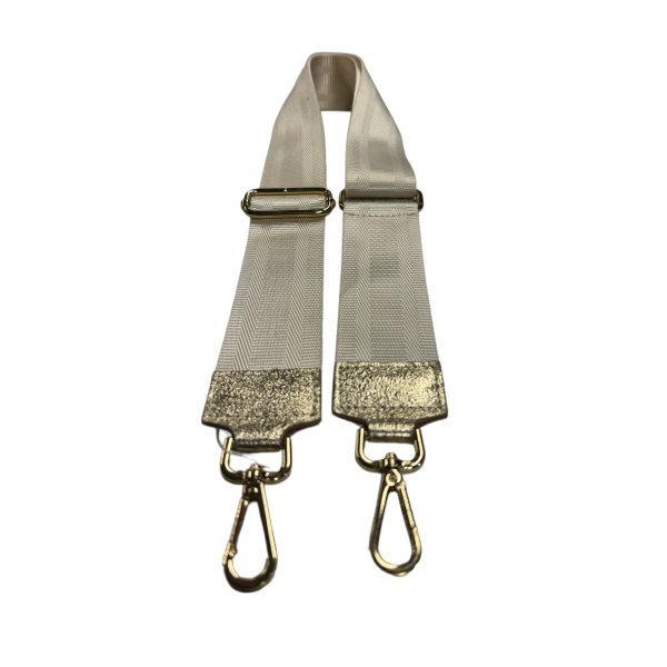 Olkahihna Yksivärinen Beige kiiltävä nahkainen pääty - Image 2