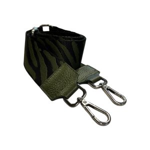 Olkahihna eläinkuosi luonnollinen vihreä [pituus123cm,leveys 5cm]