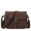 Troop London Canvas Olkalaukku|Crossbody laukku T.ruskea - Image 2