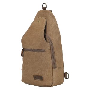 Troop London Yksipuolinen reppu | one strap backpack - ruskea