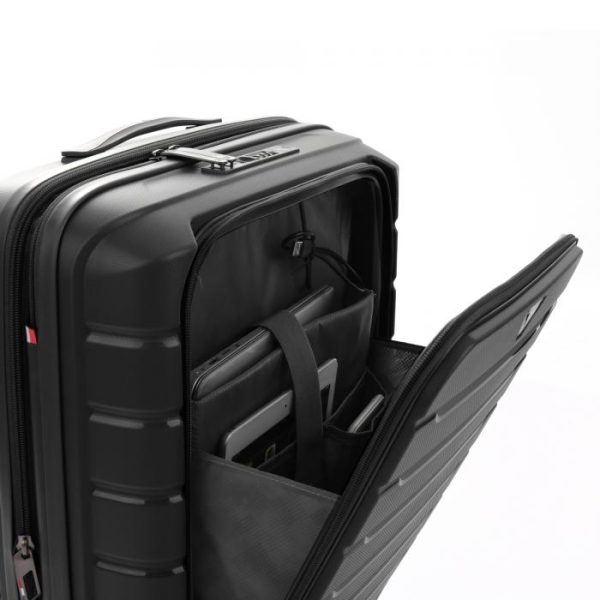 Roncato Business Cabin Matkalaukku 55 cm | musta - Image 5