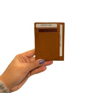 Virgo RFID korttikotelo 413 - ruskea