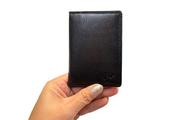 Virgo Pieni Nahkalompakko/RFID safe VF259