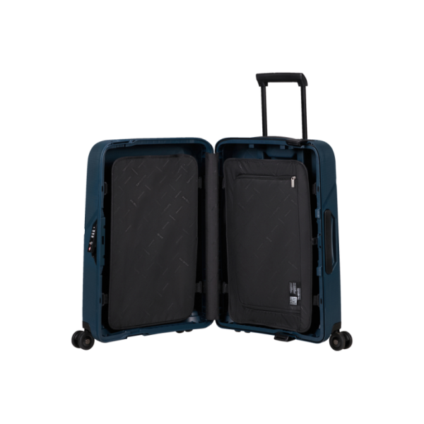 Samsonite Magnum Eco matkalaukku 55cm T. sininen - Image 3
