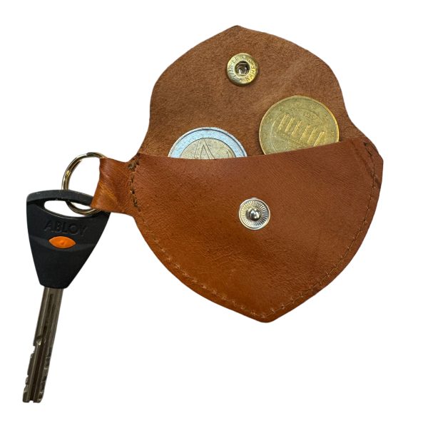 Bagmakers kotimainen poronnahkainen avainpussi 3AVS - Image 3