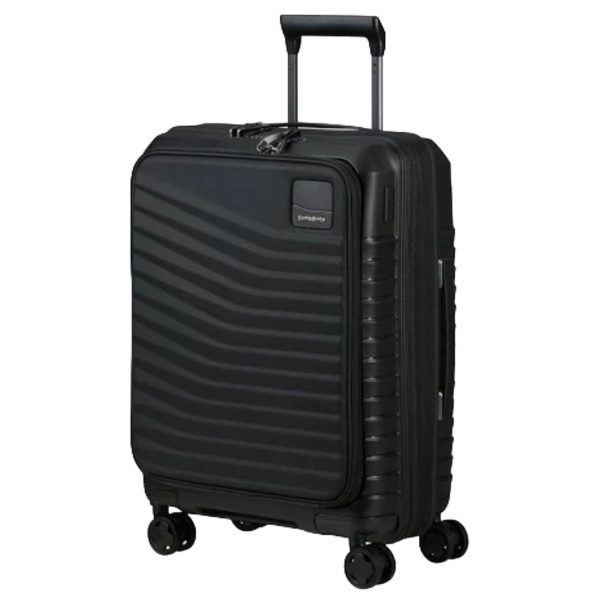Samsonite Intuo lentolaukku etutaskulla 55cm laajeneva