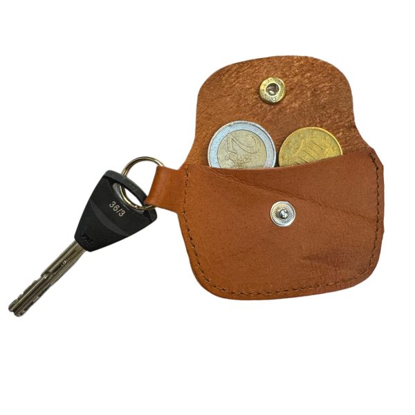 Bagmakers kotimainen poronnahkainen avainpussi 3AV - Image 3