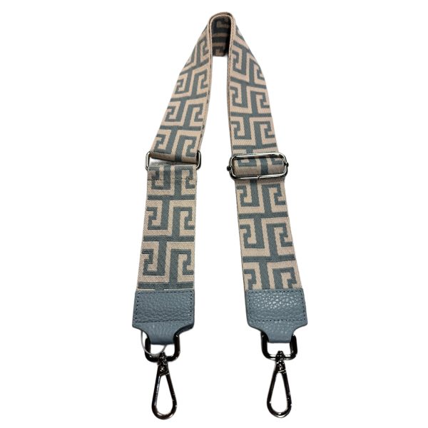 Olkahihna laukkuun kuvio Vaaleansininen/beige 193VSB - Image 2