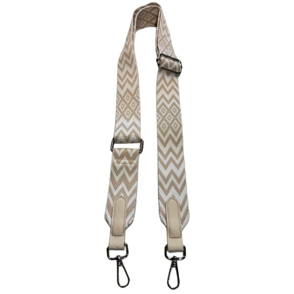 Olkahihna laukkuun kuvio valkoinen/beige MG02 - Image 2