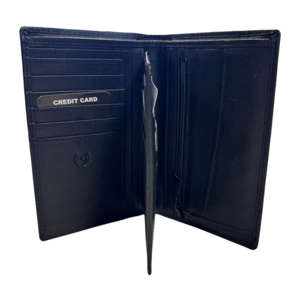 Happy Wallet Miesten iso nahkalompakko RFID safe 01 musta - Image 2