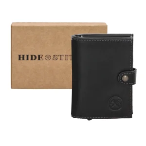 Hide & Stitches Japura / korttikotelo (RFID Safe) musta