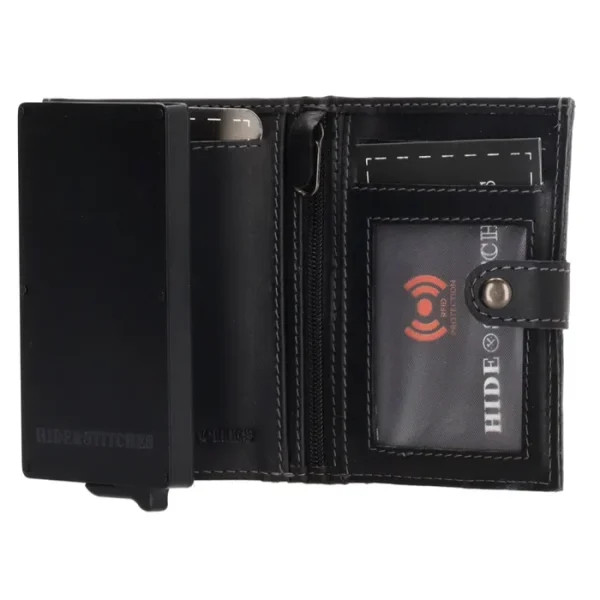 Hide & Stitches Japura / korttikotelo (RFID Safe) musta - Image 4