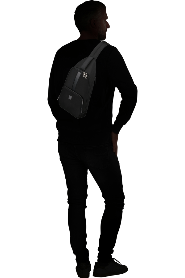 Samsonite Sacksquare Olkareppu musta - Image 4