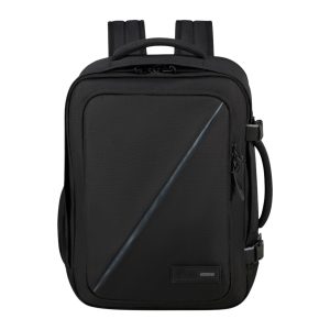 American Tourister Fin Take2Cabin underseat Reppu, musta