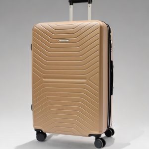 iso kokoinen matkalaukku