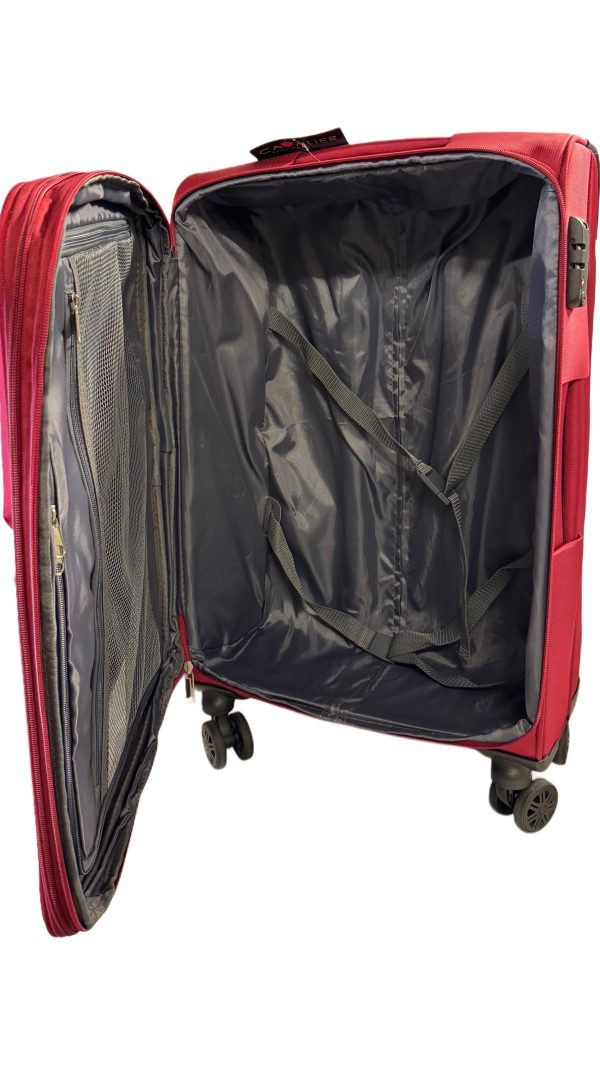 Cavalier Fabrix 2.0 kankainen lentolaukku Cabin 57cm laajeneva - Image 7