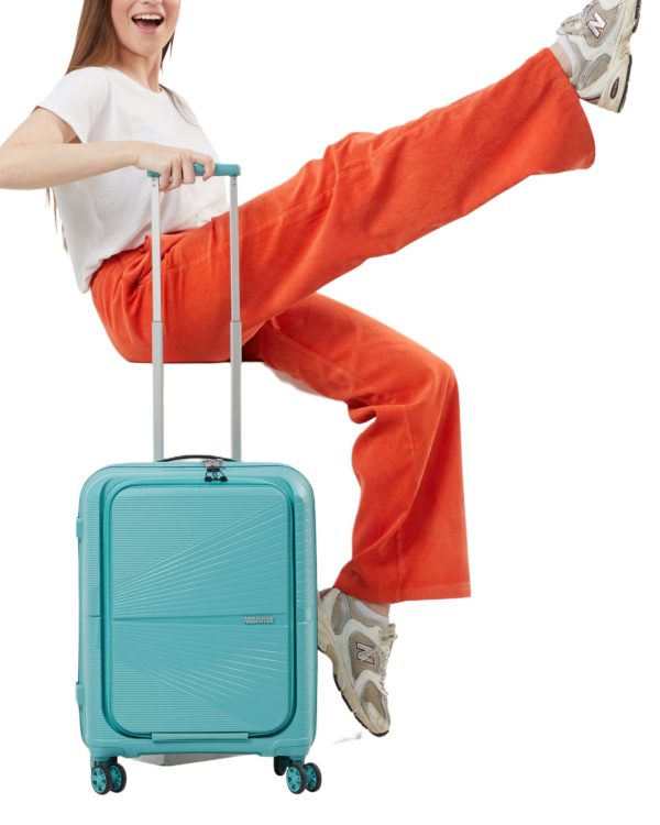 American Tourister Airconic lentolaukku etutaskulla 55 cm - Image 3