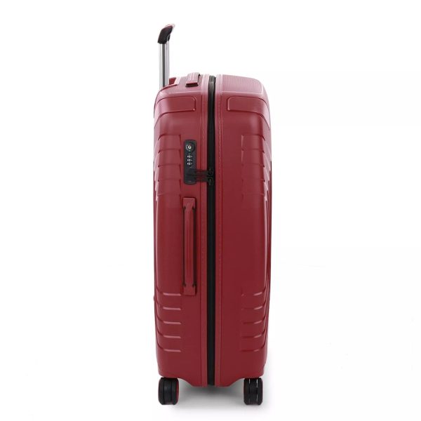 Roncato Ypsilon 78cm 4- pyöräiset matkalaukku- burgundy - Image 3