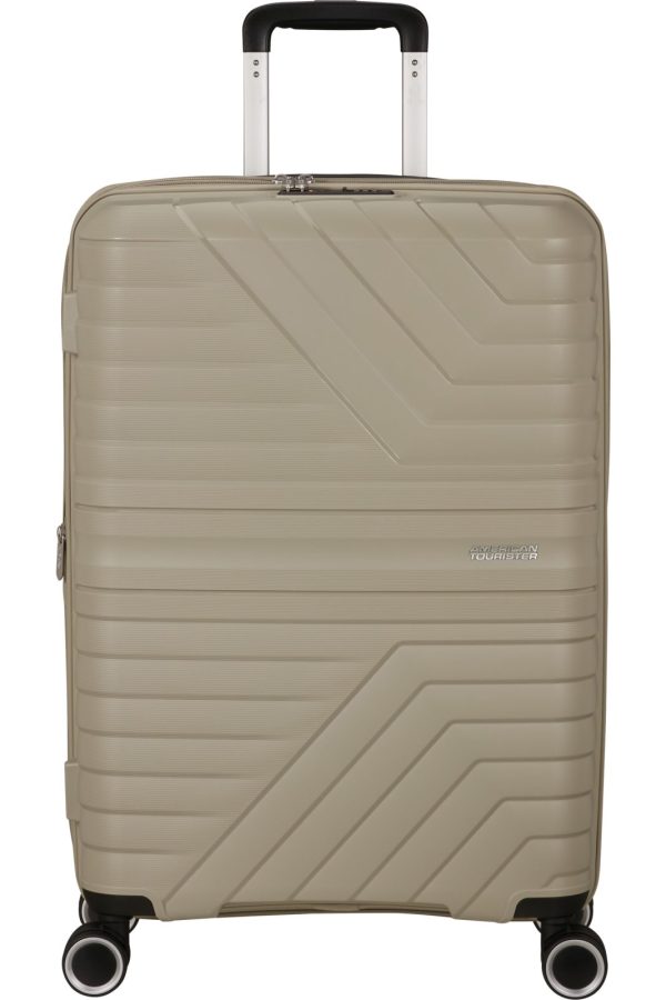 American Tourister flytwist/ 67cm keskikokoien matkalaukku/ Sandstone - Image 2