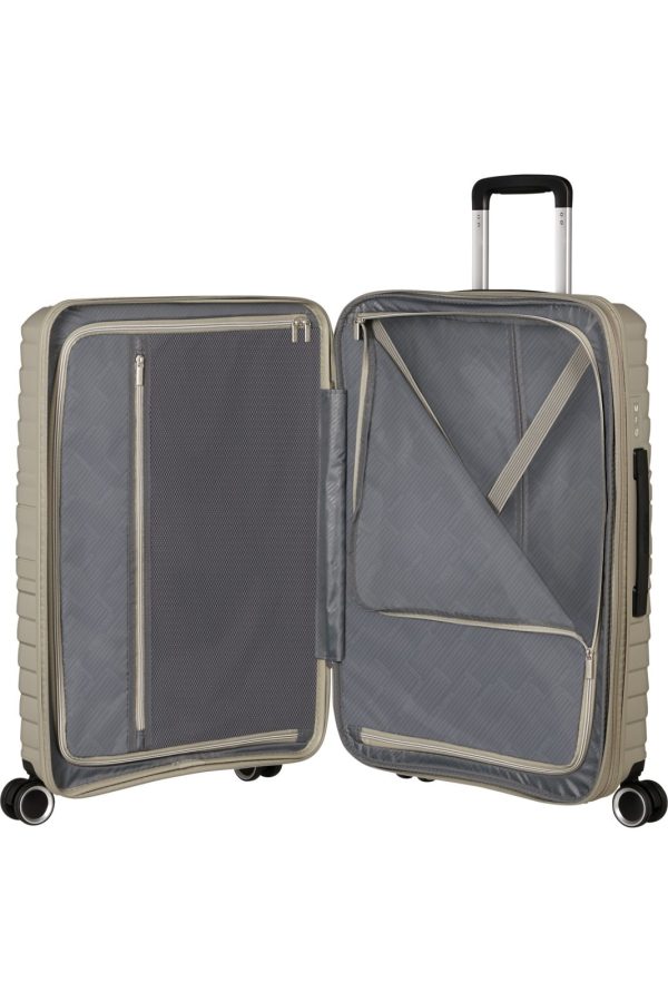 American Tourister flytwist/ 67cm keskikokoien matkalaukku/ Sandstone - Image 6