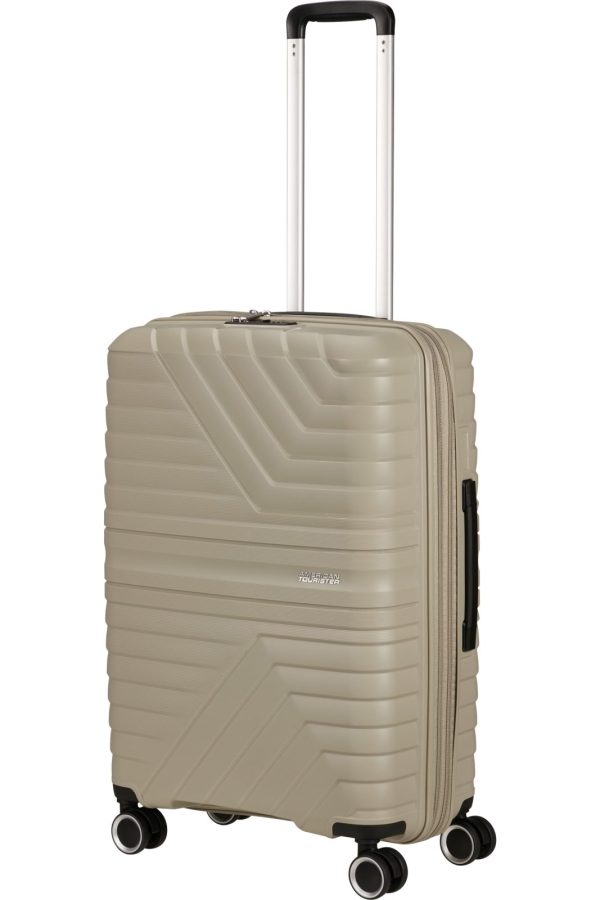 American Tourister flytwist/ 67cm keskikokoien matkalaukku/ Sandstone - Image 4
