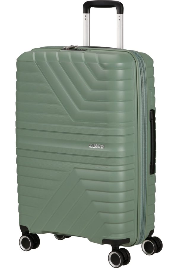 American Tourister flytwist/ 67cm keskikokoien matkalaukku/ Vihreä - Image 6