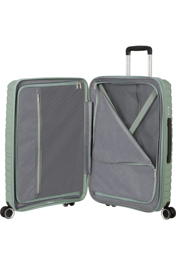 American Tourister flytwist/ 67cm keskikokoien matkalaukku/ Vihreä - Image 5