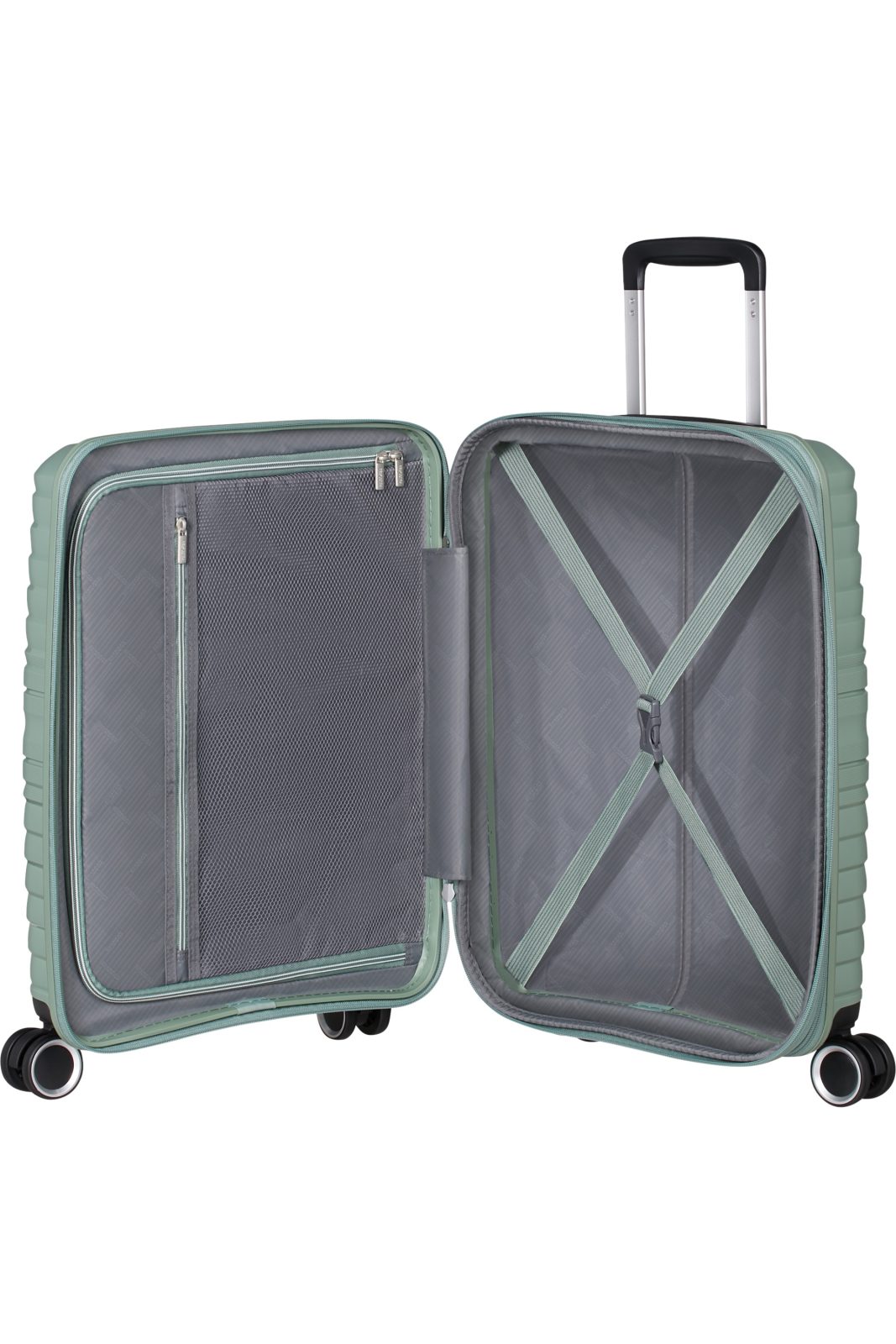 American Tourister Flytwist 55cm Lentolaukku Botanic green - Image 2