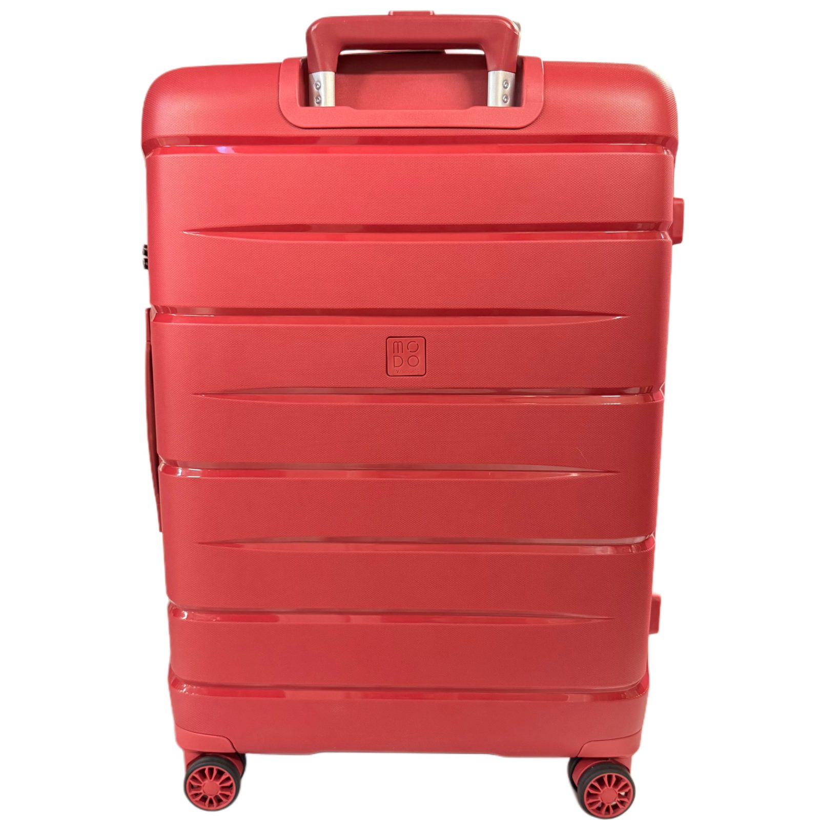 Roncato Modo matkalaukku 66cm laajeneva, viininpunainen - Image 4