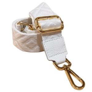 Olkahihna laukkuun säädettävä valkoinen, 165