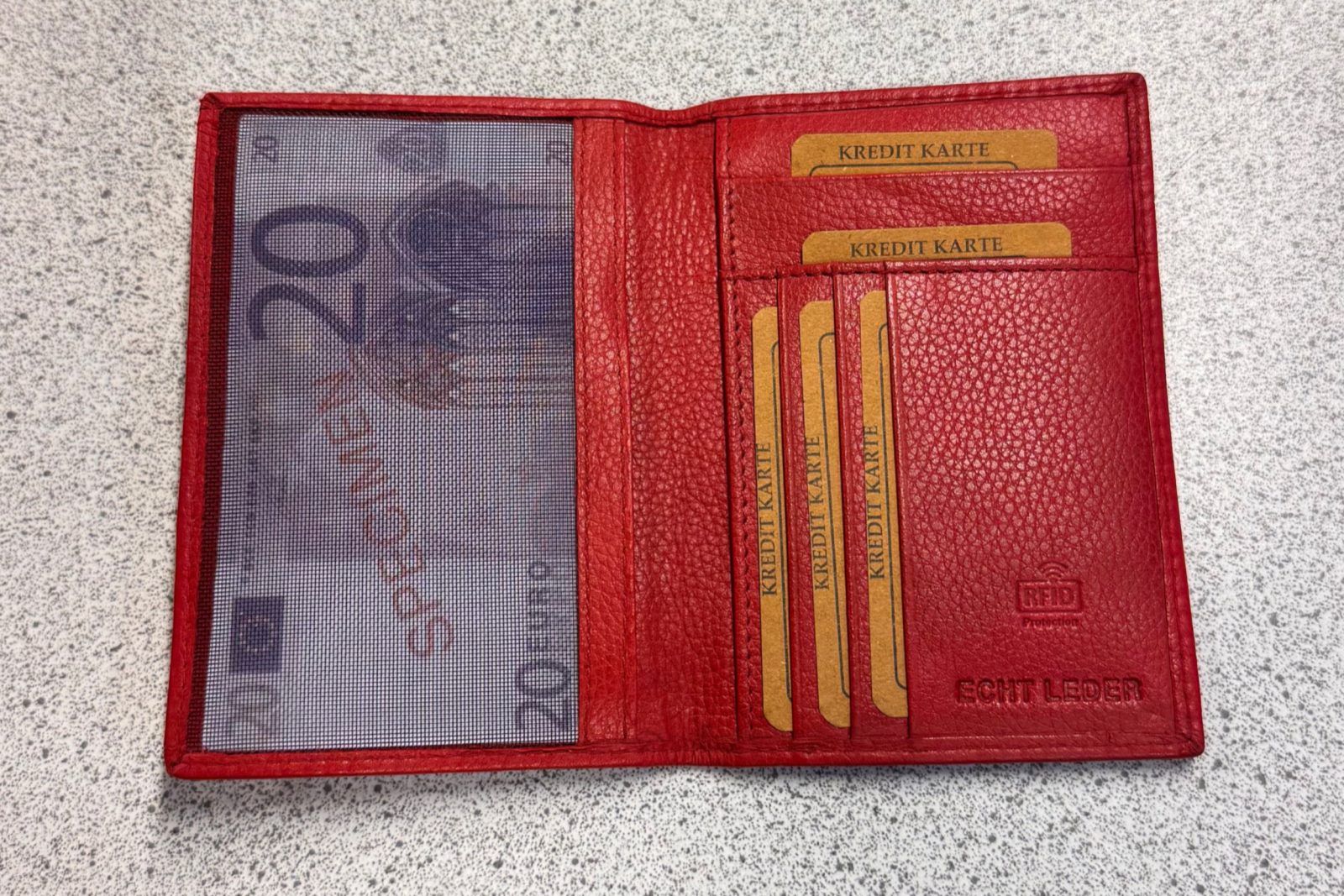 Dernier Passilompakko RFID- suojattu, CW1024 - Image 5