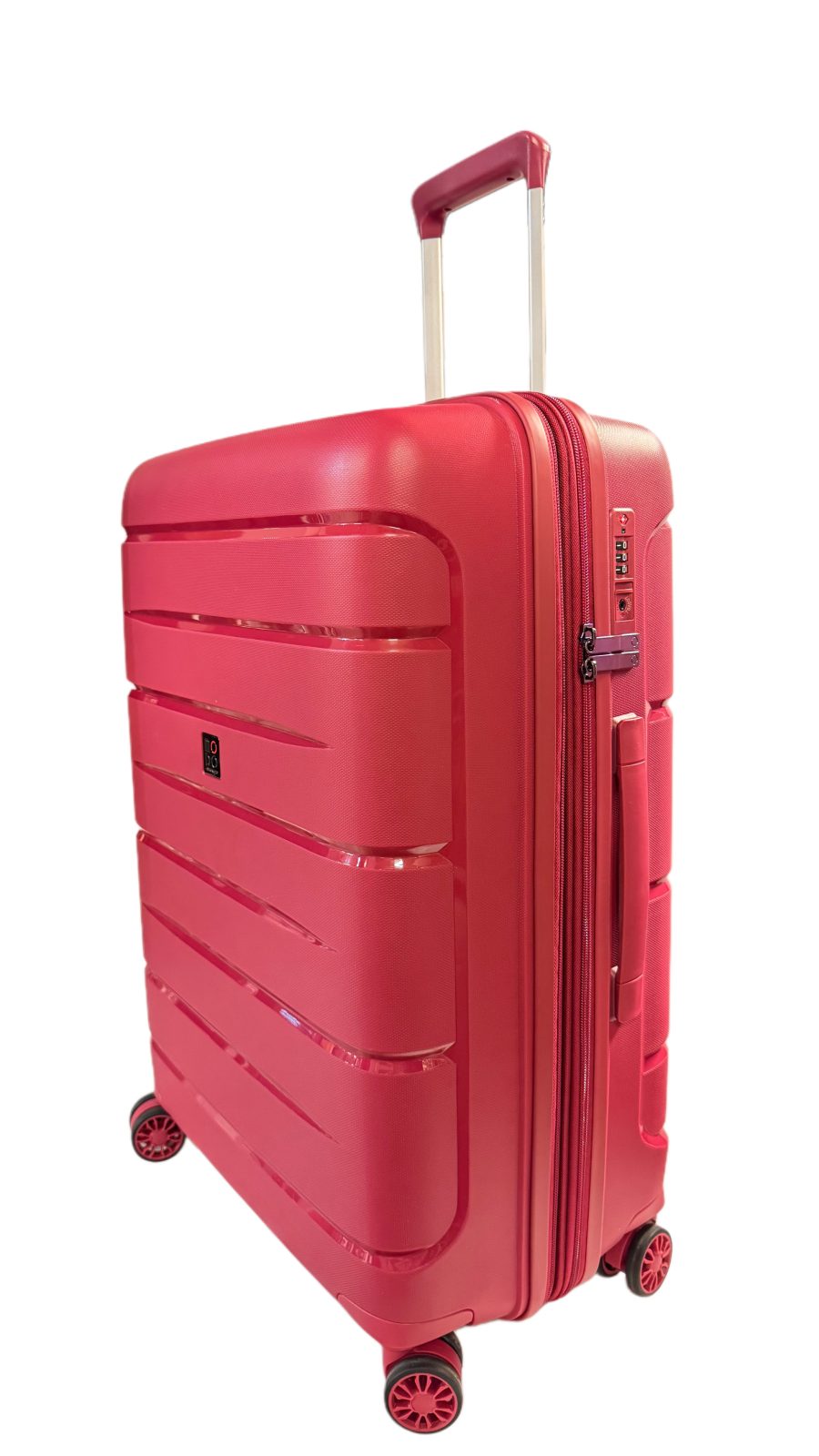 Roncato Modo matkalaukku 66cm laajeneva, viininpunainen - Image 2