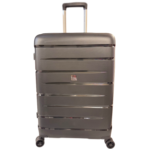 Roncato Modo Keskikokoinen matkalaukku laajeneva, musta