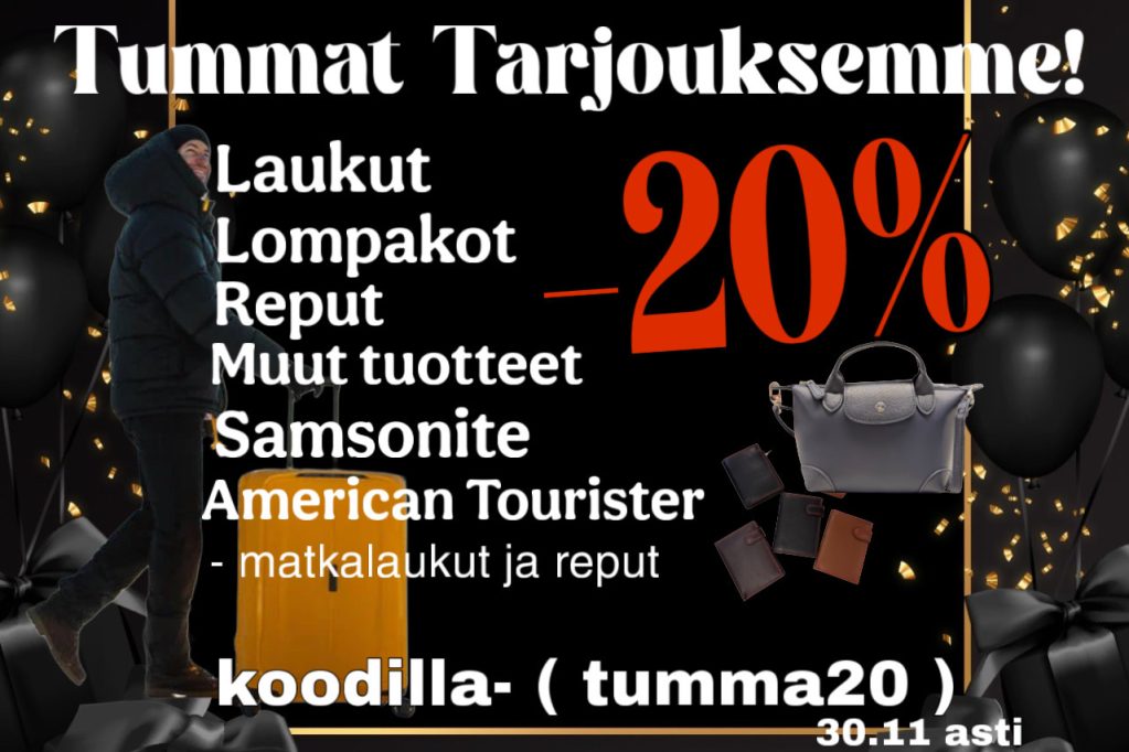 Tummat Tarjouksemme