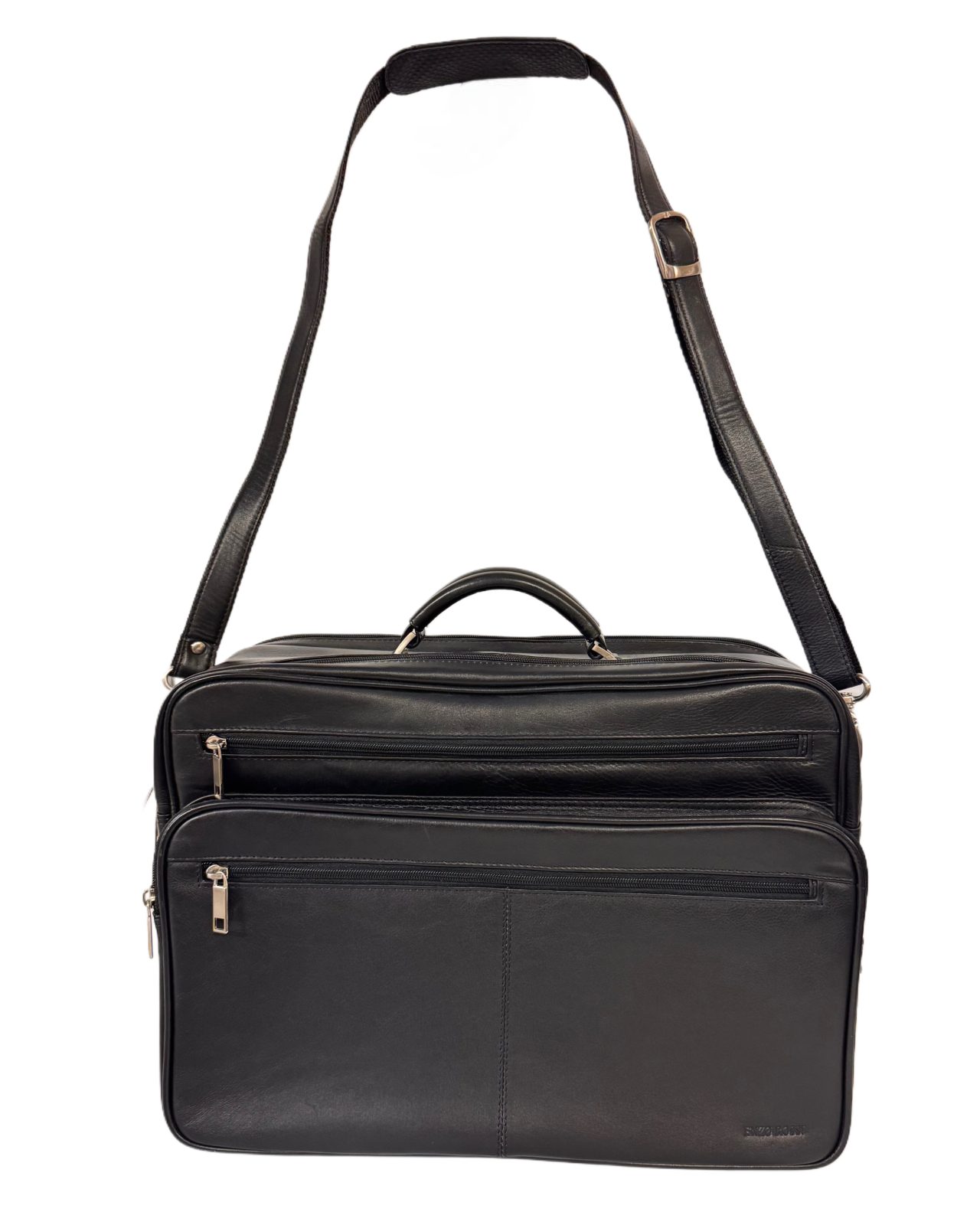 Enzo Rossi nahkasalkku musta, 49207 - Image 6