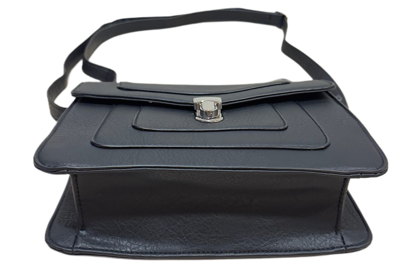 Pigeon Collection olkalaukku solkilukolla , musta - Image 4