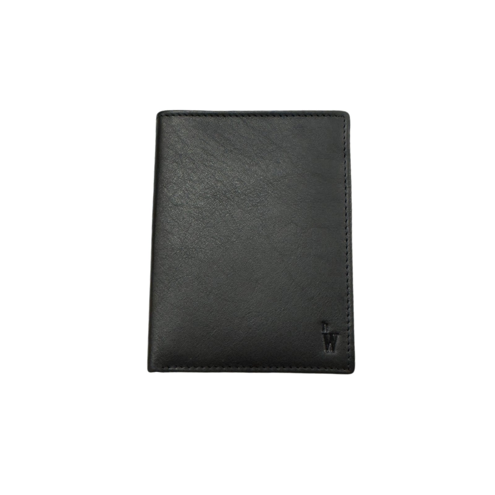 nahkalompakko musta RFID suojattu