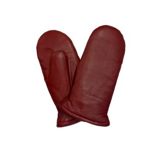 Naisten lammasrukkanen, teddyvuori, tummanpunainen