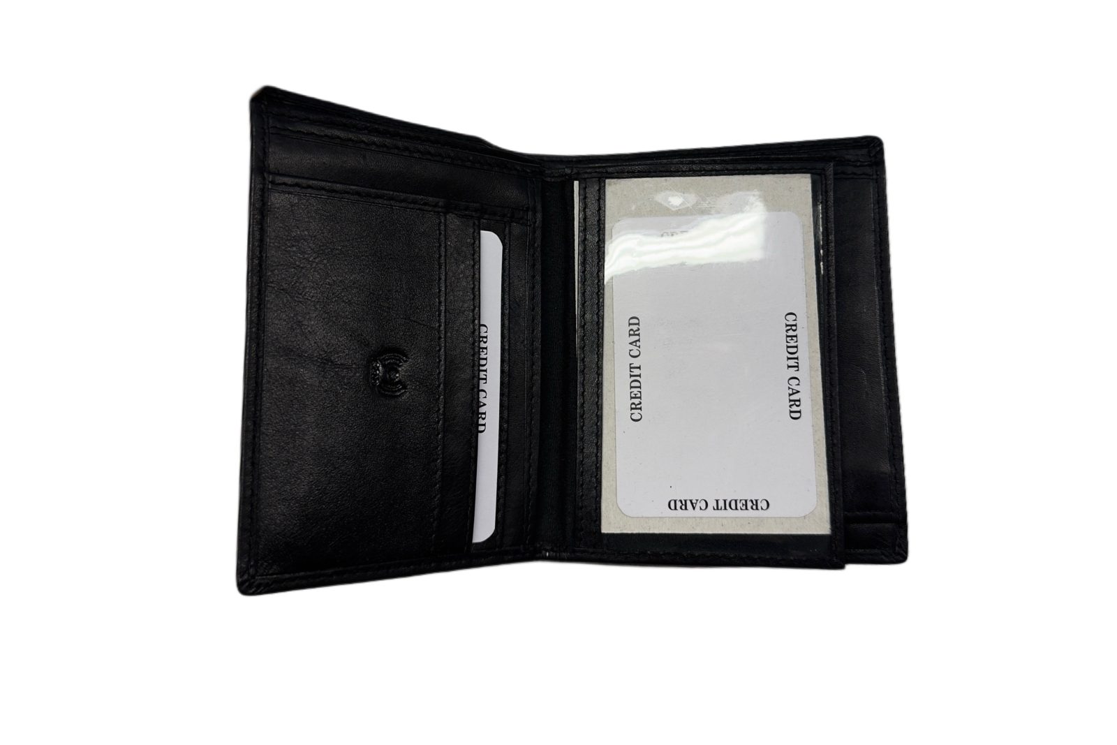 Happy Wallet nahkalompakko RFID-suojattu, musta HW2043 - Image 3