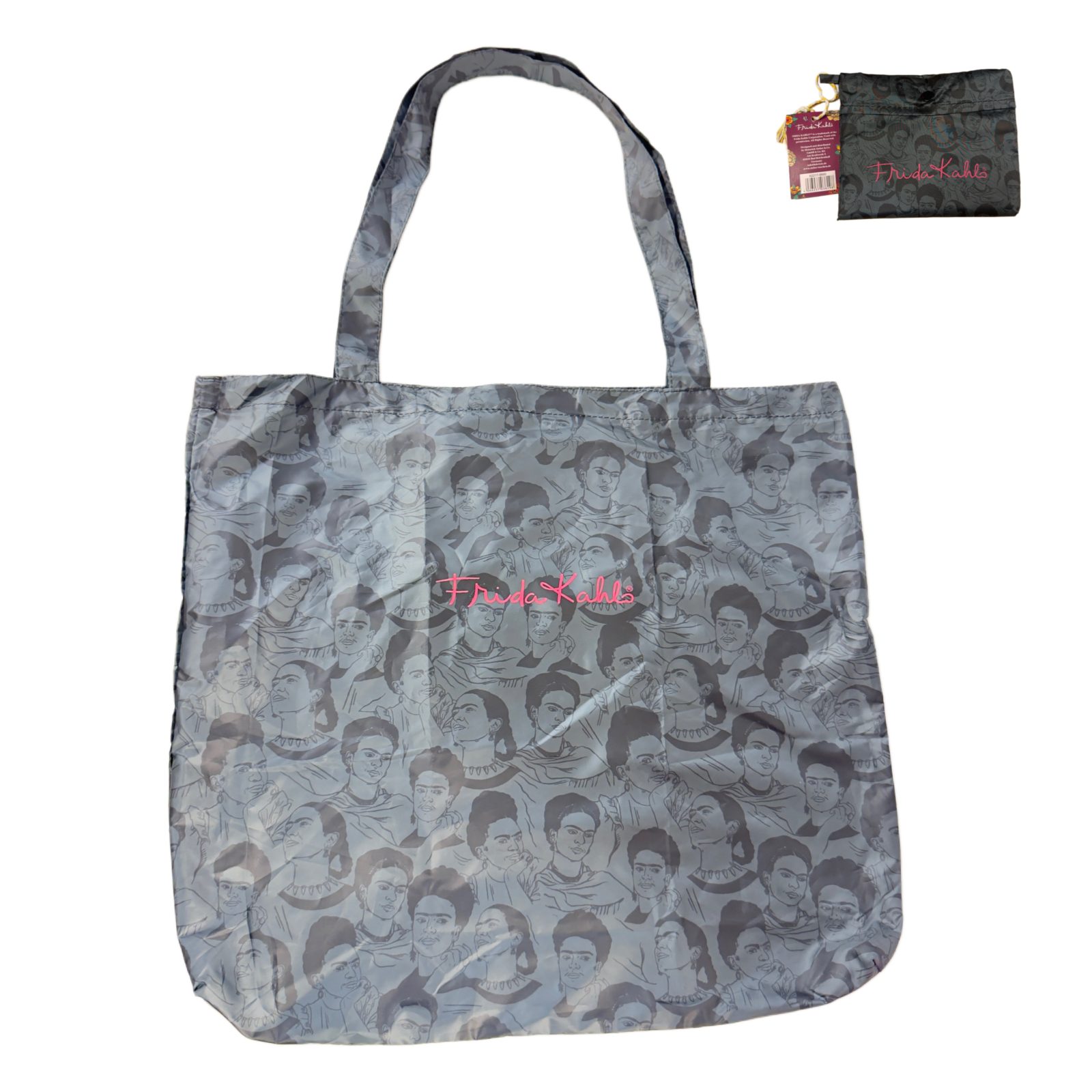 Frida Kahlo Taitettava ostoskassi ,12 L - Image 5