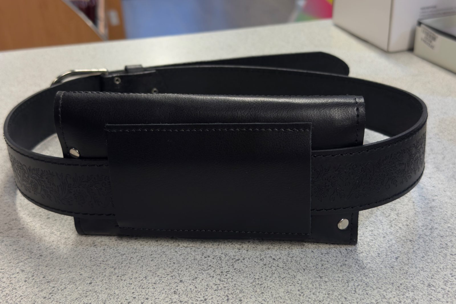 Bagmakers kotimainen kännykkävyökotelo musta, 387M - Image 5