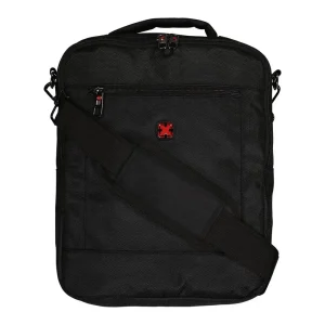 miesten olkalaukku musta