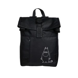 Moomin Hemuli-reppu musta