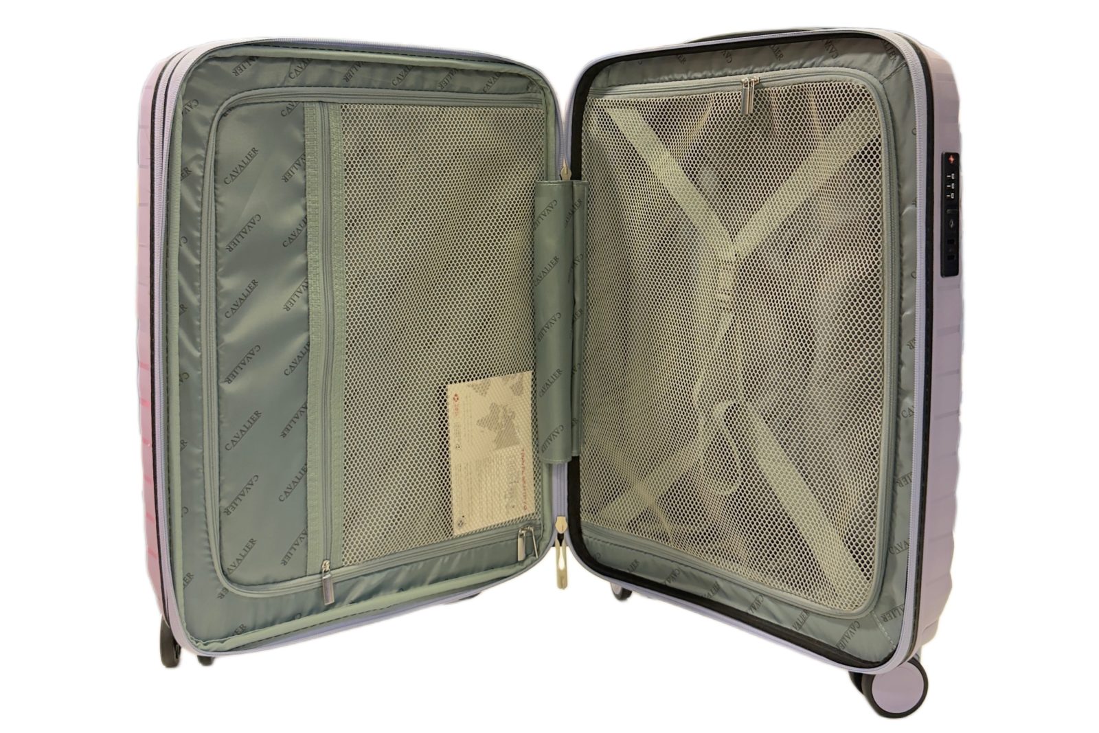 Cavalier Portofino lentolaukku 55cm laajeneva, v.lila - Image 6